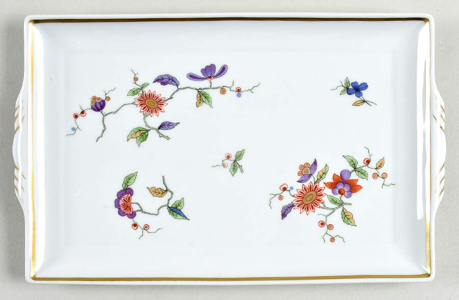 Oriente Rectangular Tray by Ginori 1735-1