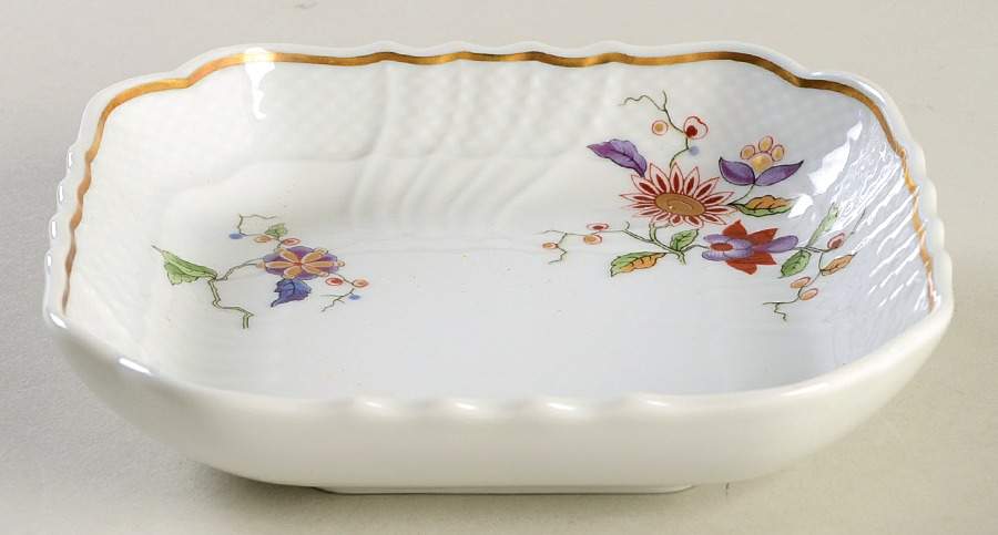 Oriente 5" Square Dish by Ginori 1735-1