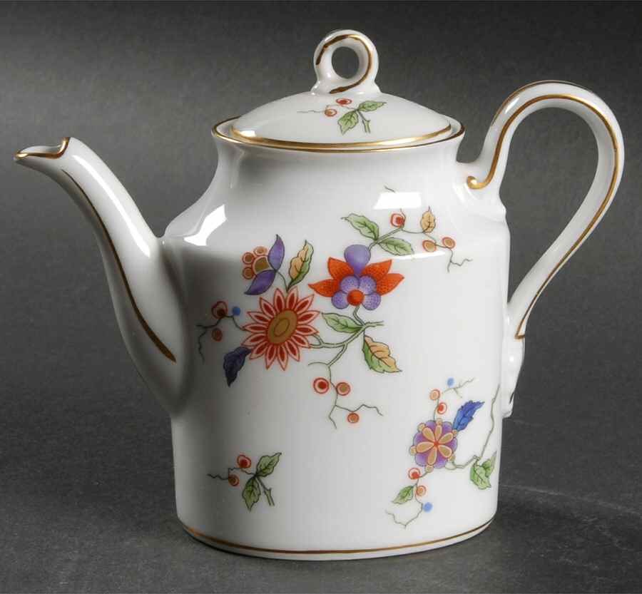Oriente Individual Coffee Pot & Lid by Ginori 1735-1