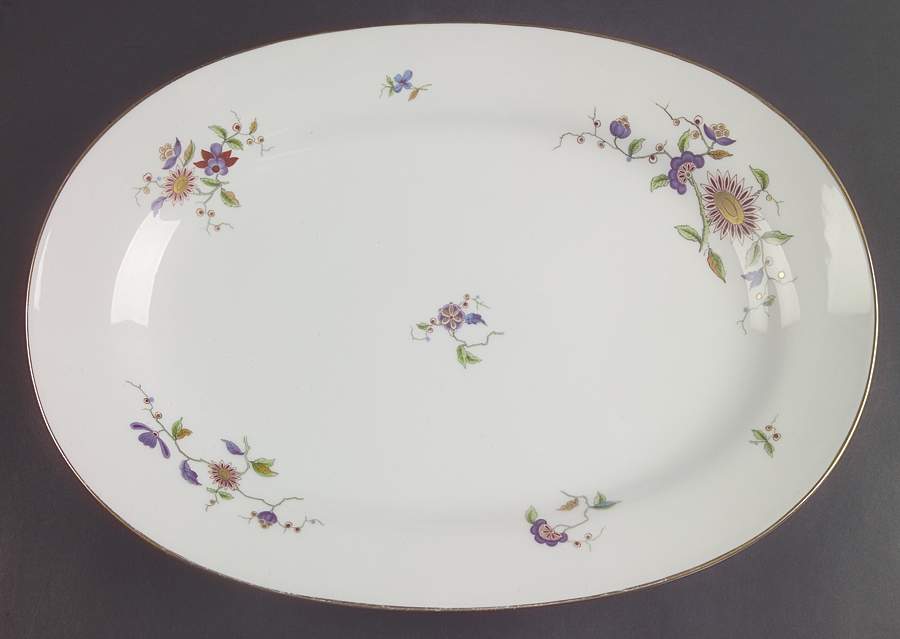 Oriente 15" Oval Serving Platter by Ginori 1735-1