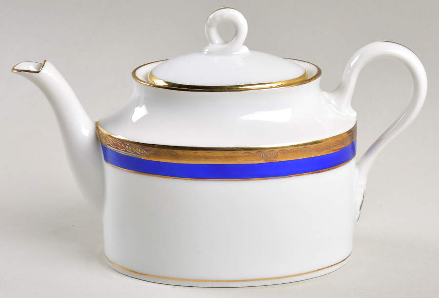 Palermo Blue Mini Teapot & Lid by Ginori 1735-1