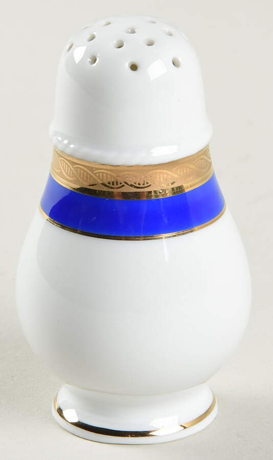 Palermo Blue Pepper Shaker by Ginori 1735-1