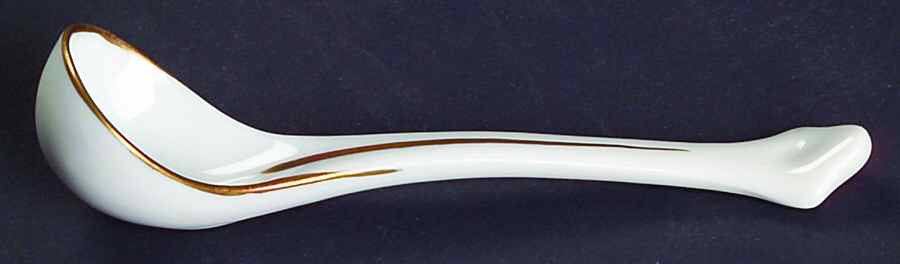 Palermo Blue Mustard Spoon by Ginori 1735-1