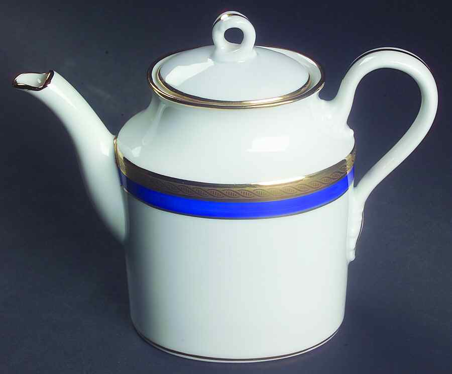 Palermo Blue Individual Coffee Pot & Lid by Ginori 1735-1