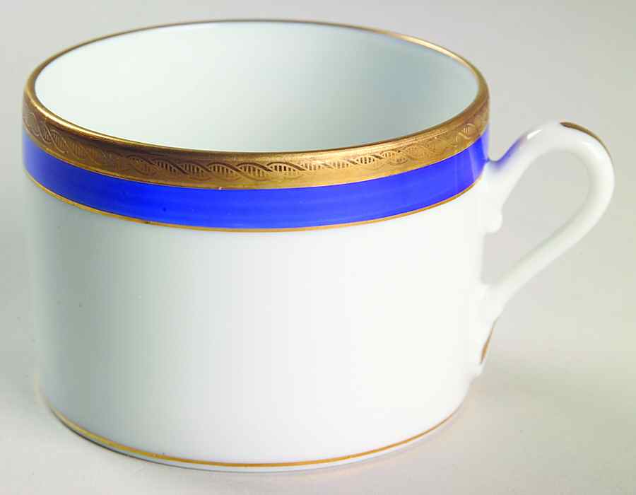 Palermo Blue Flat Cup by Ginori 1735-1