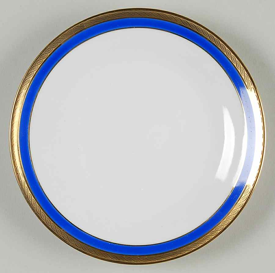 Palermo Blue Bread & Butter Plate by Ginori 1735-1