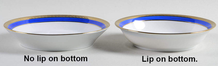 Palermo Blue Fruit/Dessert (Sauce) Bowl by Ginori 1735-1