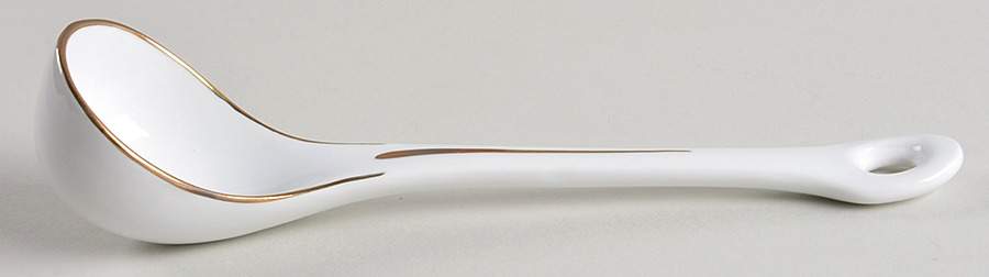 Palermo Blue Gravy Ladle Solid Piece by Ginori 1735-1