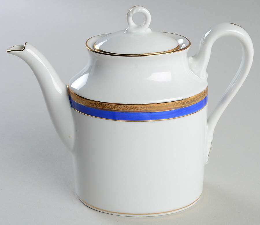 Palermo Blue Mini Coffee Pot & Lid by Ginori 1735-1