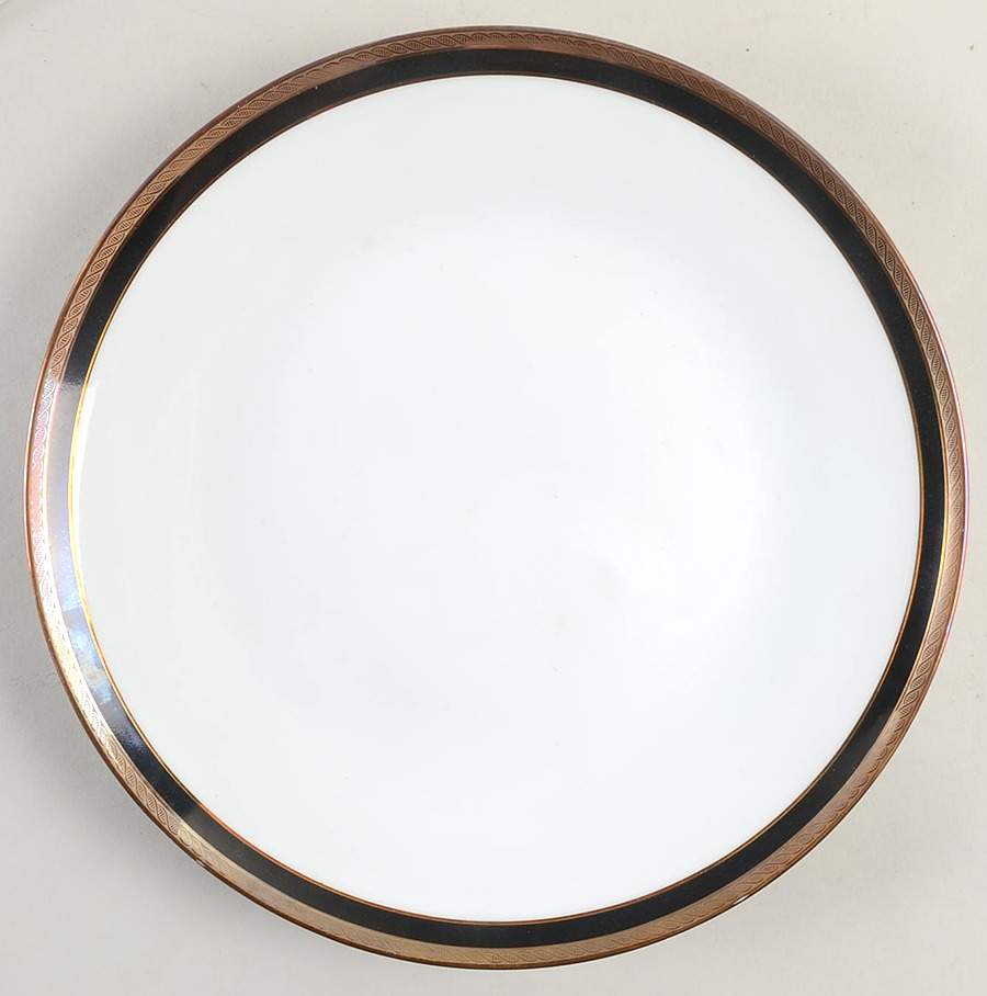 Palermo Black Dinner Plate by Ginori 1735-1