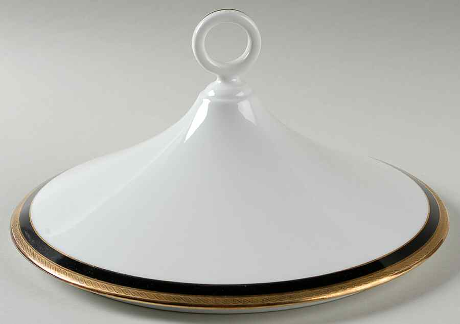 Palermo Black Lid for Tureen by Ginori 1735-1