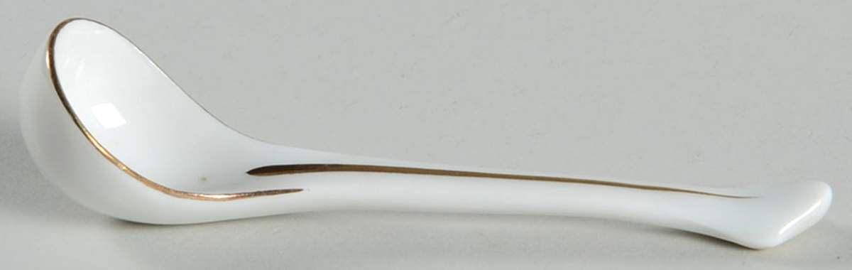Palermo Black Mustard Spoon by Ginori 1735-1