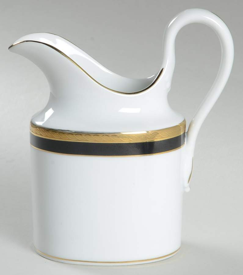 Palermo Black Creamer by Ginori 1735-1