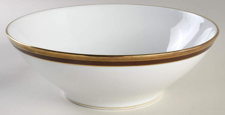 Palermo Brown 10" Large Salad Serving Bowl by Ginori 1735-1