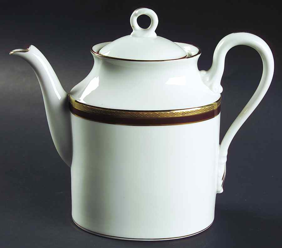 Palermo Brown Coffee Pot & Lid by Ginori 1735-1