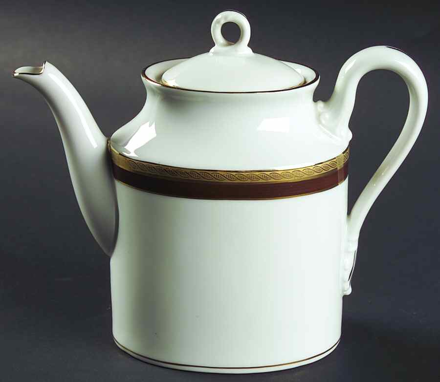 Palermo Brown Mini Coffee Pot & Lid by Ginori 1735-1