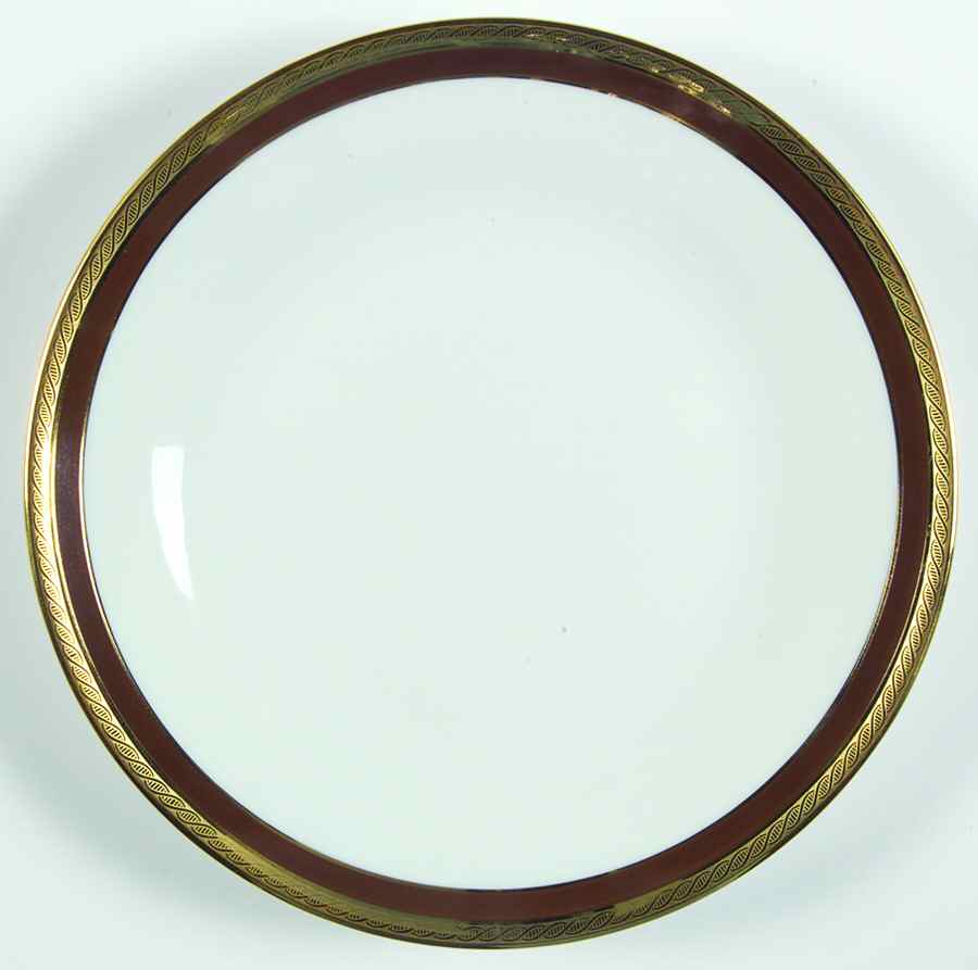 Palermo Brown Salad Plate by Ginori 1735-1