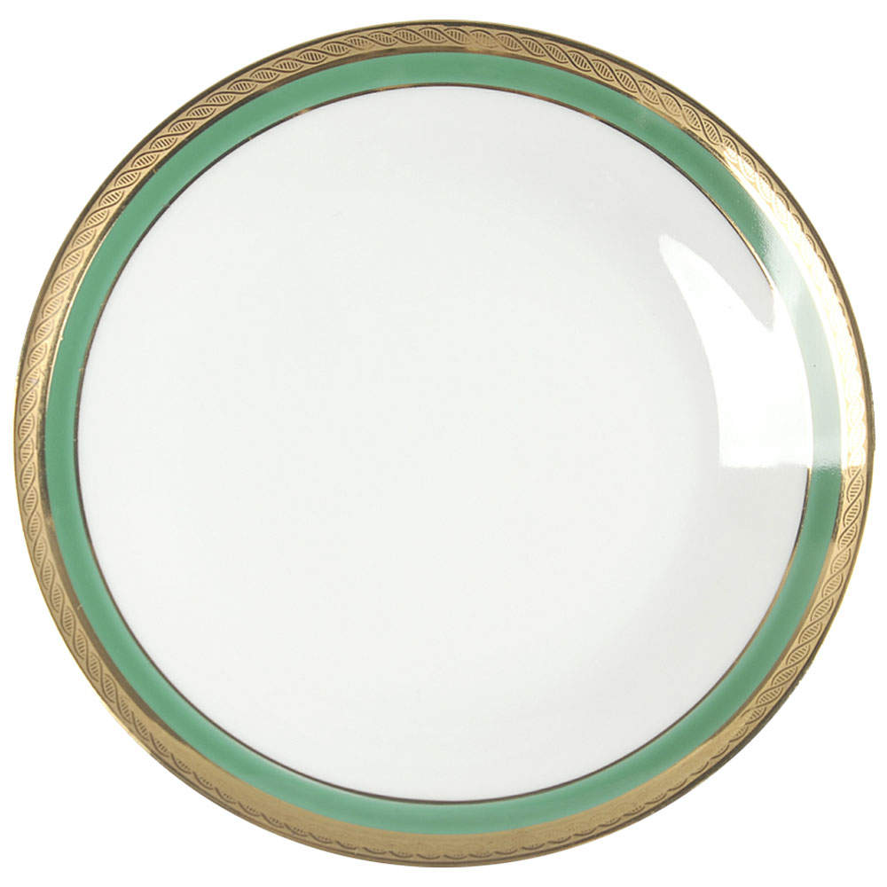 Palermo Green Bread & Butter Plate by Ginori 1735-1