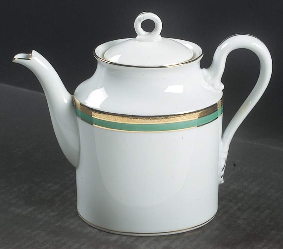 Palermo Green Small Coffee Pot & Lid by Ginori 1735-1