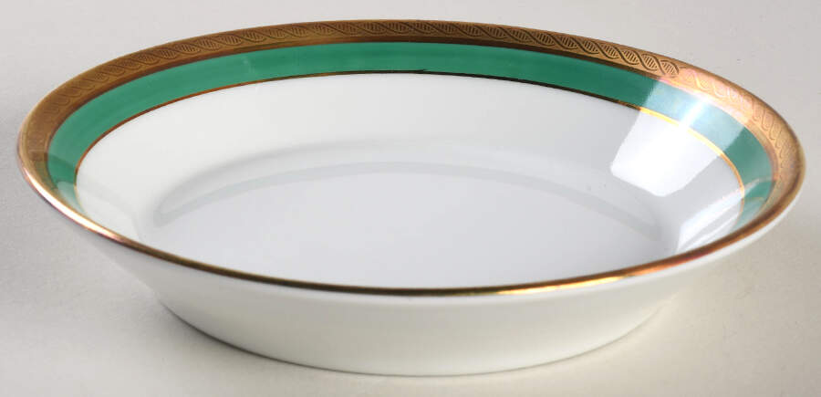 Palermo Green Fruit/Dessert (Sauce) Bowl by Ginori 1735-1