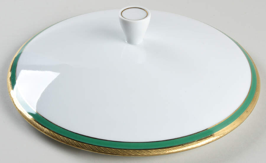 Palermo Green Lid for Round Vegetable by Ginori 1735-1