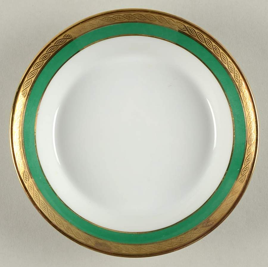 Palermo Green Saucer for Flat Demitasse Cup by Ginori 1735-1