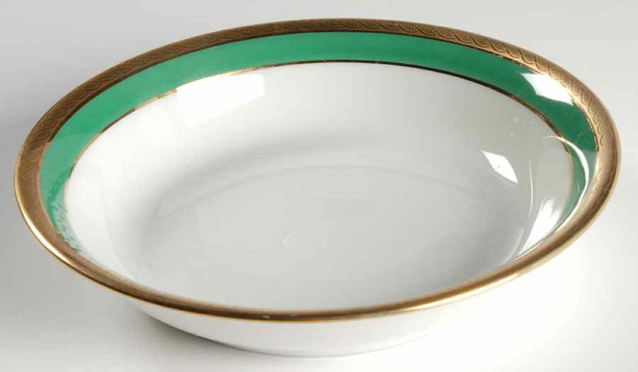 Palermo Green Fruit/Dessert (Sauce) Bowl by Ginori 1735-1