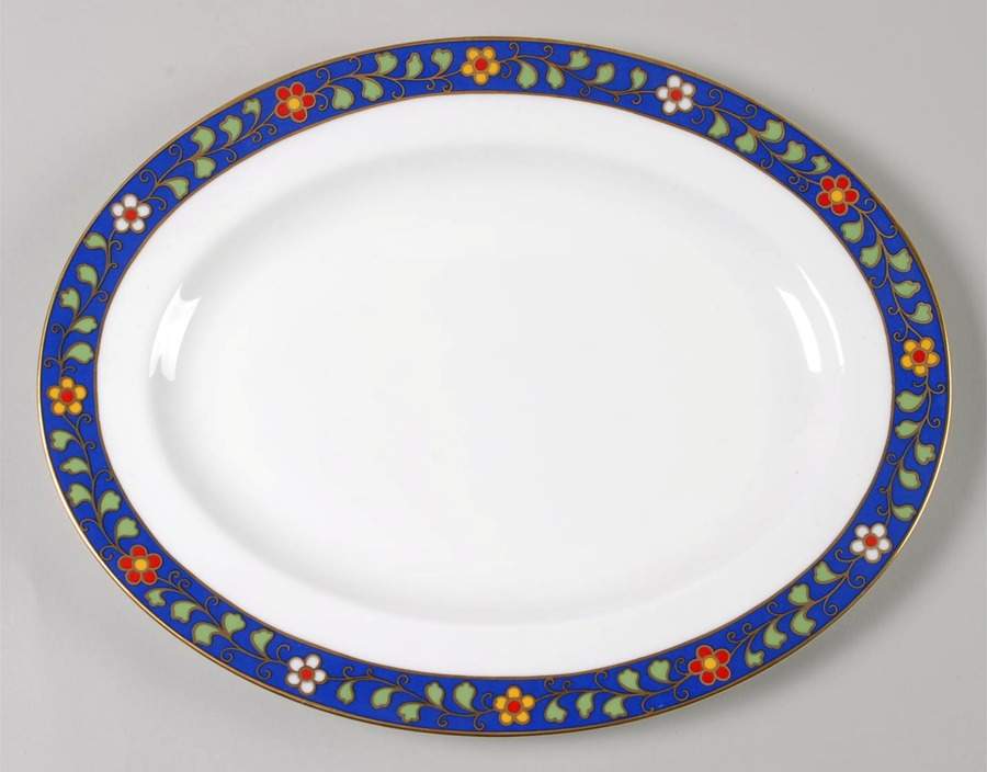 Pallanza 13" Oval Serving Platter by Ginori 1735-1