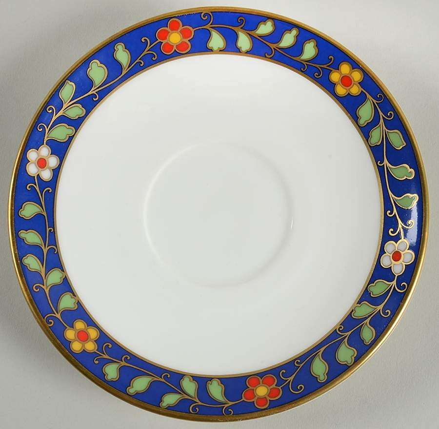 Pallanza Saucer by Ginori 1735-1