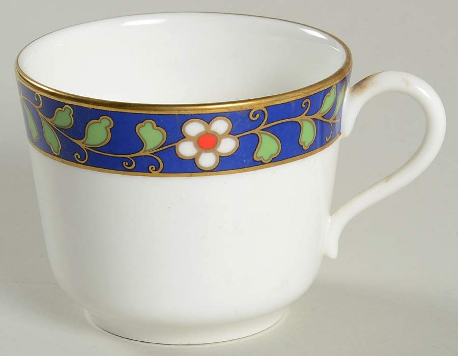 Pallanza Flat Cup by Ginori 1735-1