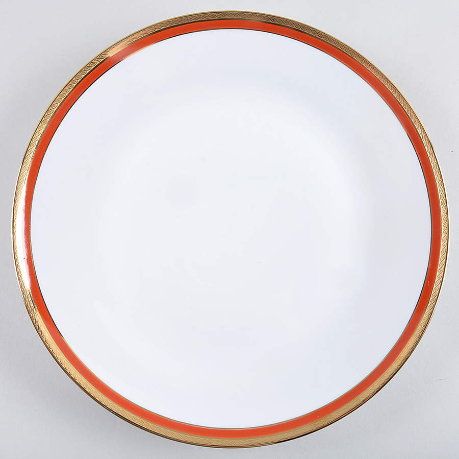 Palermo Rust (Red) 12" Chop Plate (Round Platter) by Ginori 1735-1