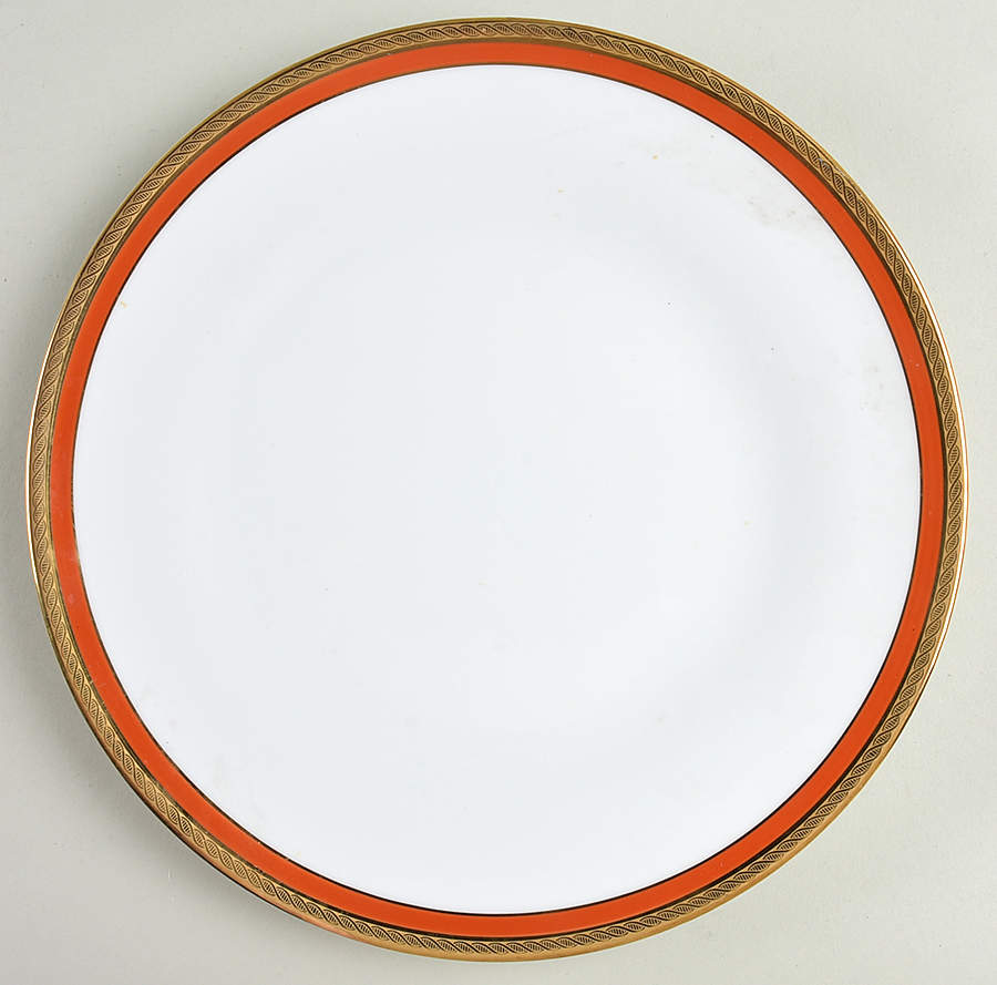 Palermo Rust (Red) Dinner Plate by Ginori 1735-1
