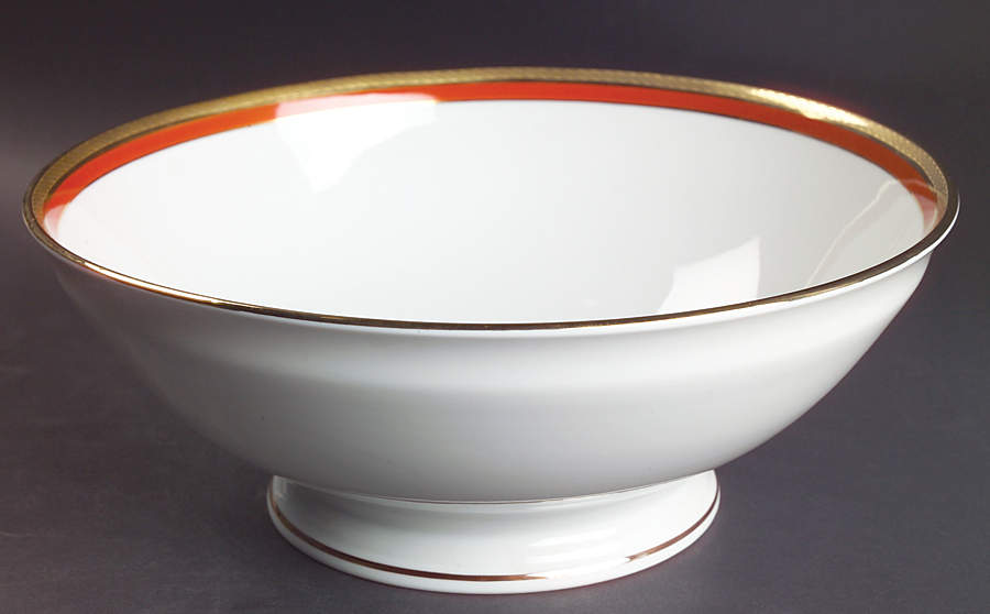 Palermo Rust (Red) 10" Large Salad Serving Bowl by Ginori 1735-1