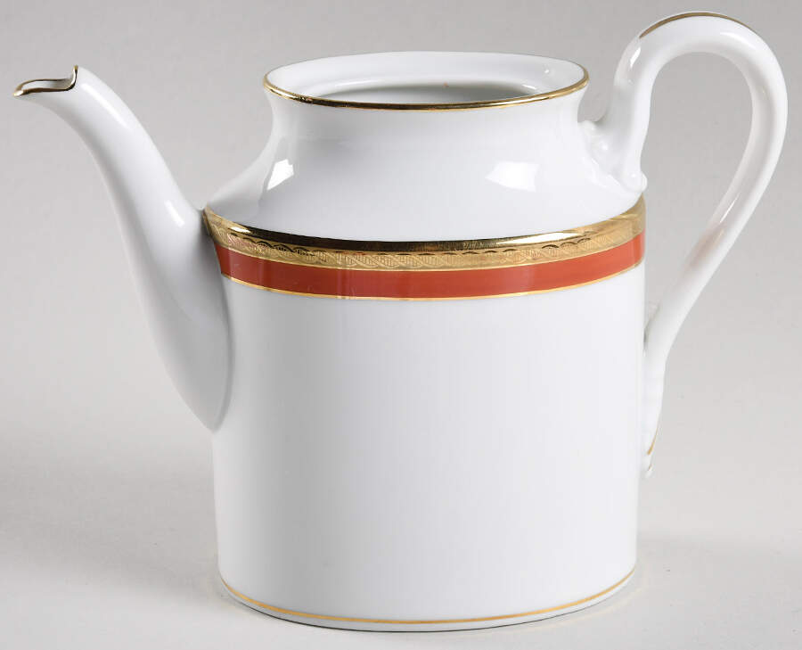 Palermo Rust (Red) Mini Coffee Pot No Lid by Ginori 1735-1