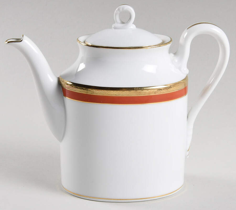 Palermo Rust (Red) Mini Coffee Pot & Lid by Ginori 1735-1