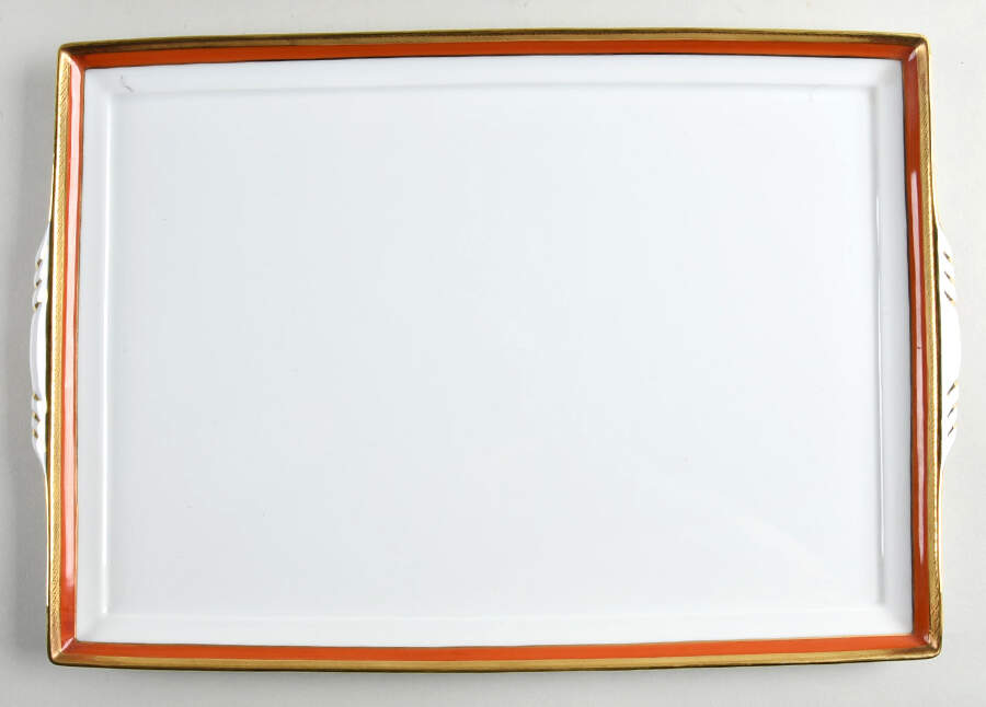 Palermo Rust (Red) 16'' Rectangular Tray by Ginori 1735-1