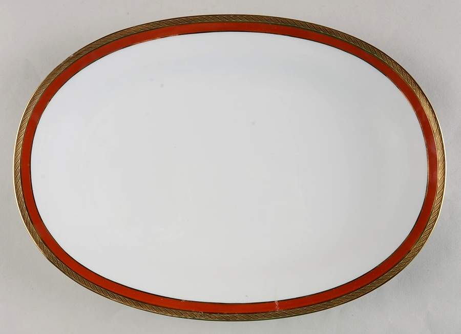 Palermo Rust (Red) 12" Oval Serving Platter by Ginori 1735-1