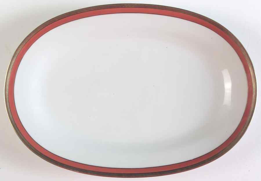 Palermo Rust (Red) 13" Oval Serving Platter by Ginori 1735-1
