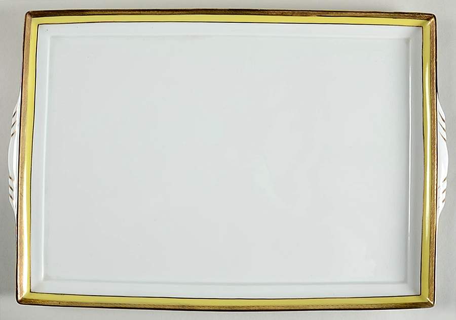 Palermo Yellow 16'' Rectangular Tray by Ginori 1735-1