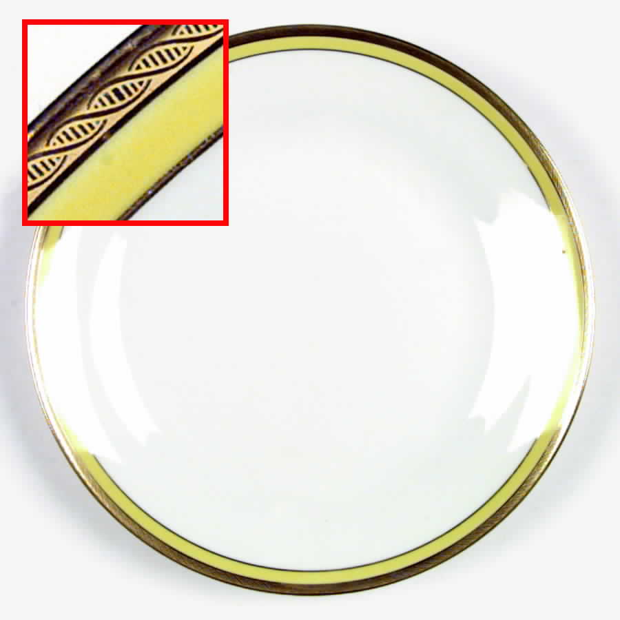 Palermo Yellow Dinner Plate by Ginori 1735-1