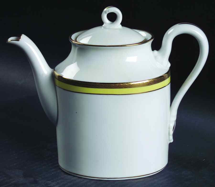 Palermo Yellow Small Coffee Pot & Lid by Ginori 1735-1