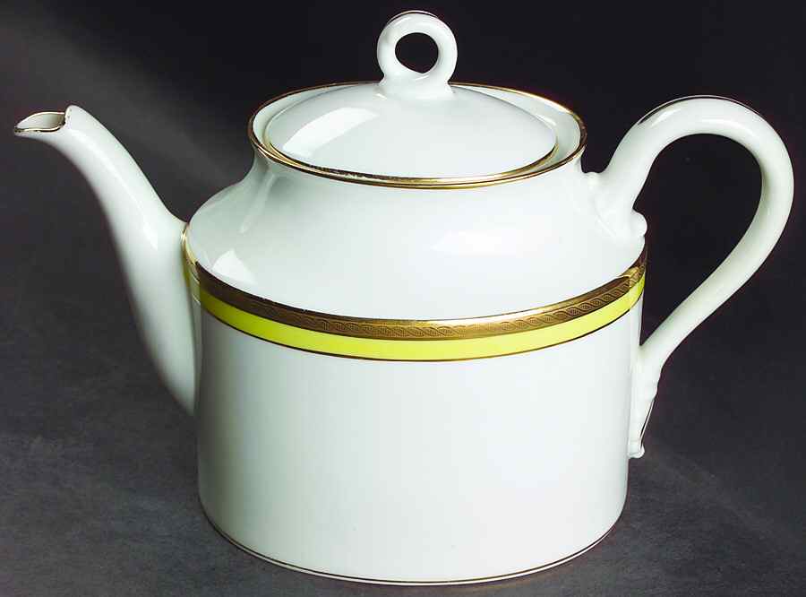 Palermo Yellow Teapot & Lid by Ginori 1735-1