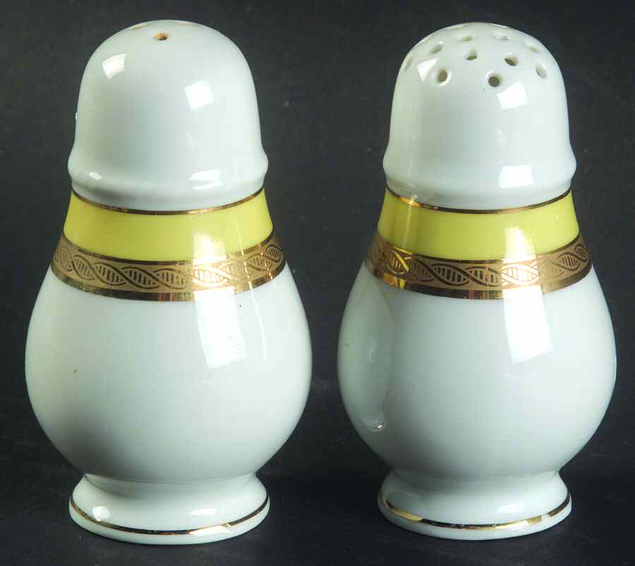 Palermo Yellow Salt & Pepper Set by Ginori 1735-1