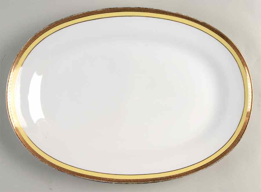 Palermo Yellow 14" Oval Serving Platter by Ginori 1735-1