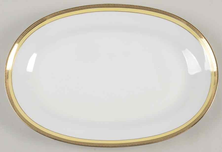 Palermo Yellow 13" Oval Serving Platter by Ginori 1735-1