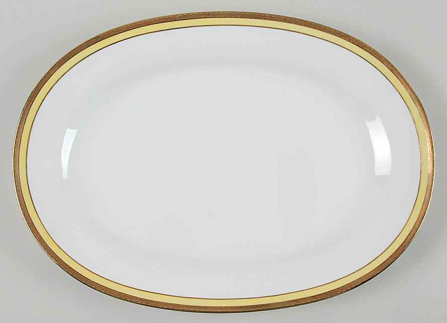 Palermo Yellow 15" Oval Serving Platter by Ginori 1735-1