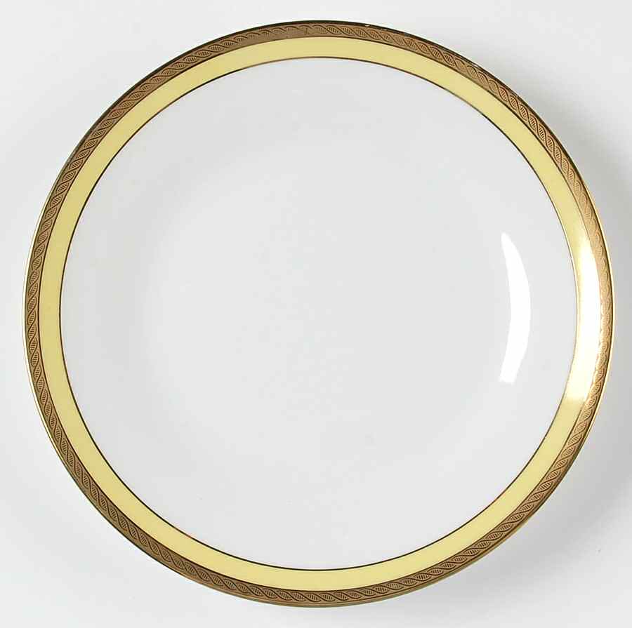 Palermo Yellow Salad Plate by Ginori 1735-1