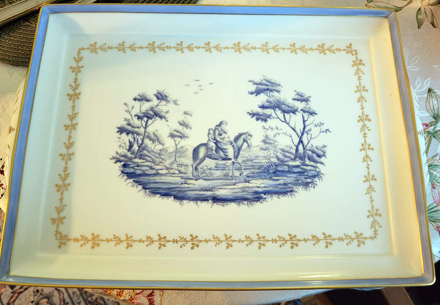 Pastorale 13" Rectangular Tray by Ginori 1735-1