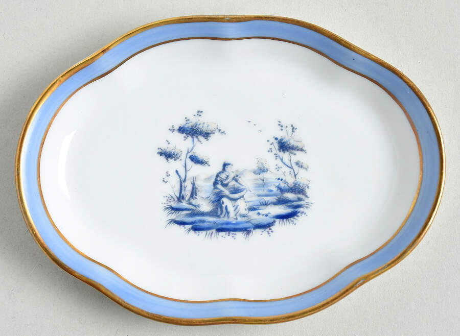 Pastorale Silver Tray by Ginori 1735-1