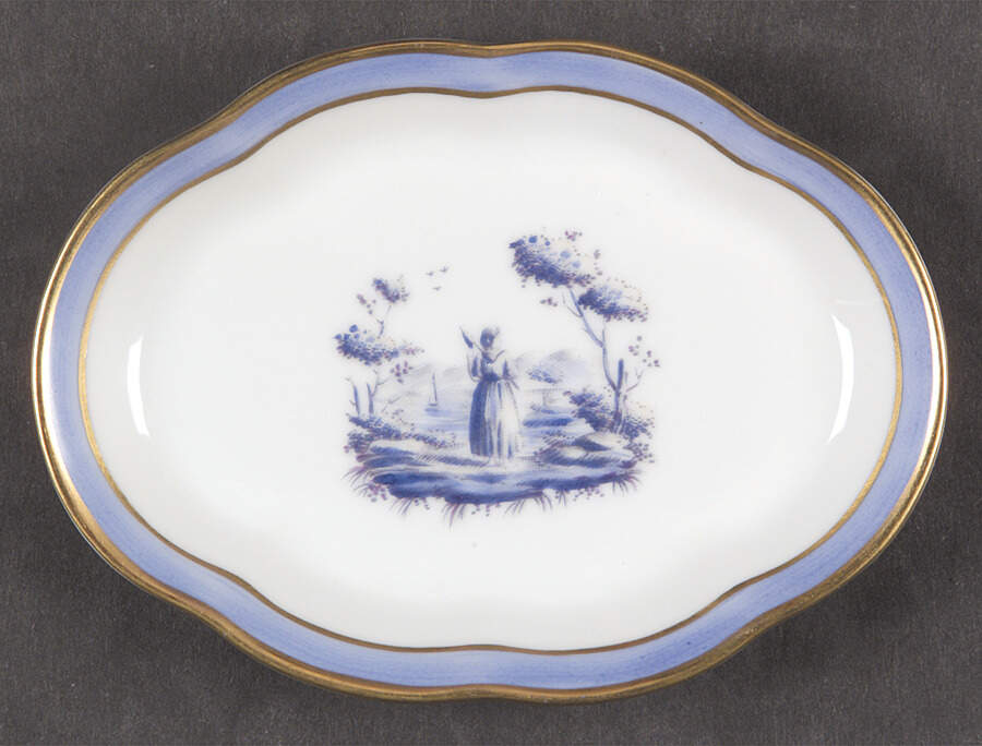 Pastorale Silver Tray by Ginori 1735-1